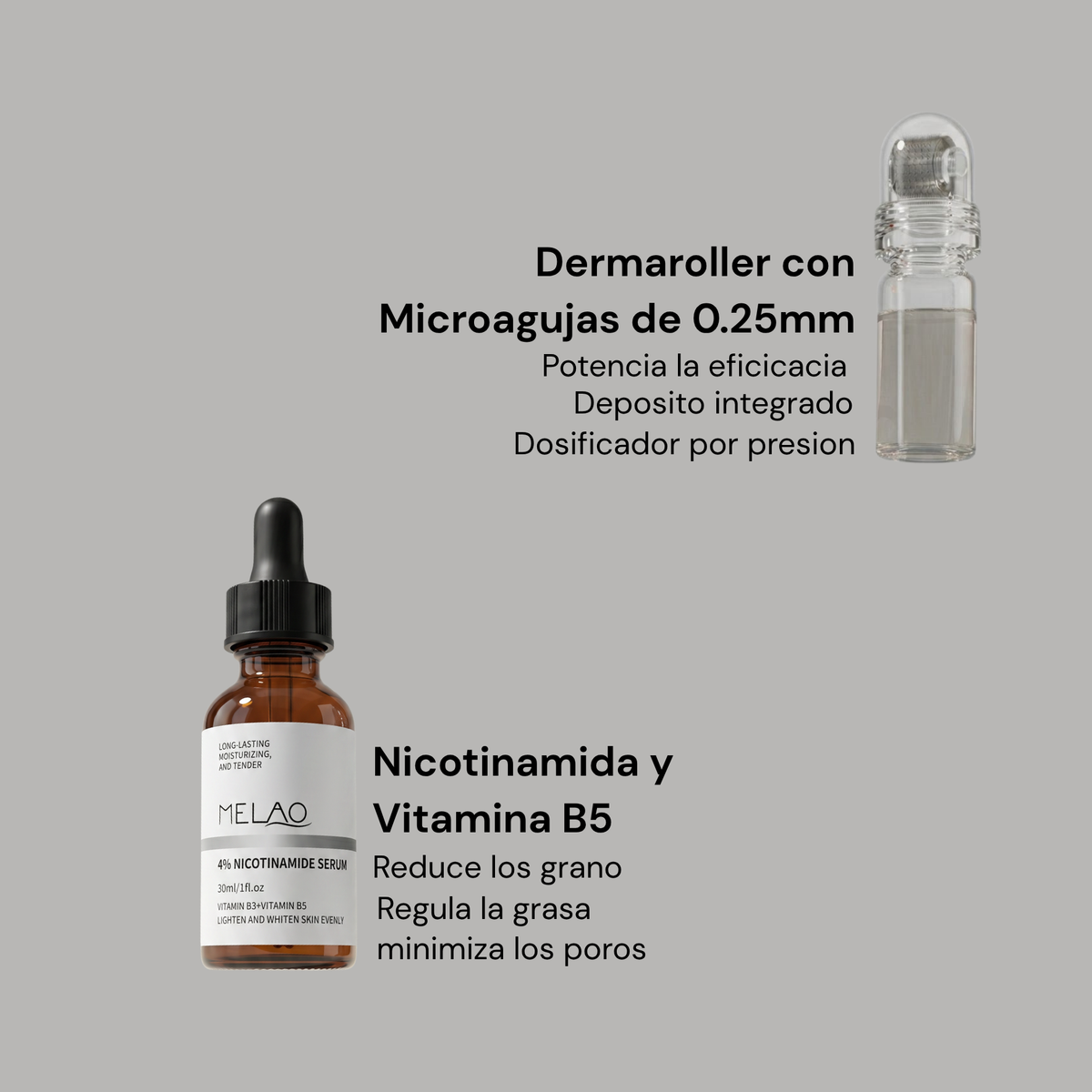 Skin Reset Pack | Dermaroller + Sérum