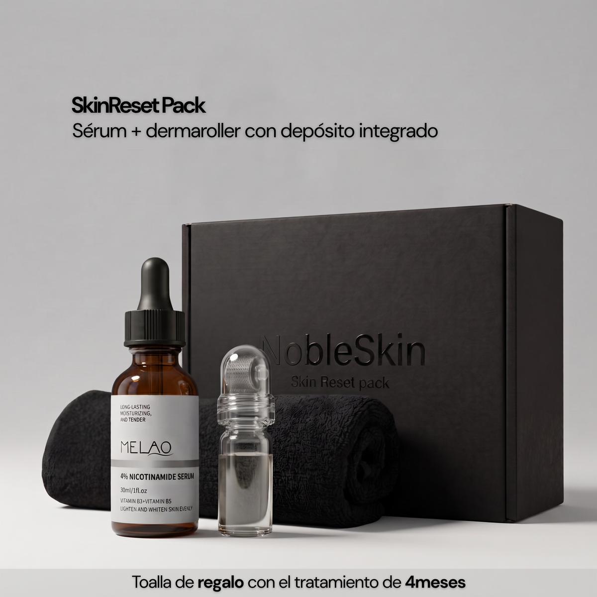 Skin Reset Pack | Dermaroller + Sérum